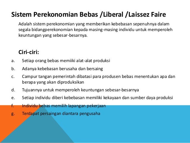 Pertemuan 4 Sistem Ekonomi Indonesia