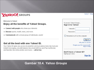 Gambar 10.4.  Yahoo Groups 