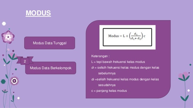 Ukuran Pemusatan Data Ukuran Pemusatan Data