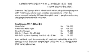 Comprehensive Guide to Indonesian PPh Pasal 21 Tax Calculation and ...