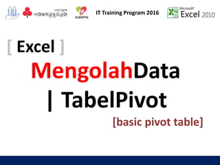 Pertemuan 54 : Pivot Table | PDF