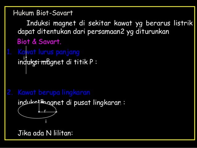 Pertemuan 5 medan  magnetik