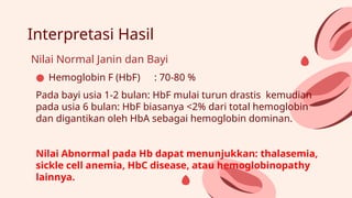 Pertemuan 5 Pemeriksaan Hb Eletroforesis.pptx