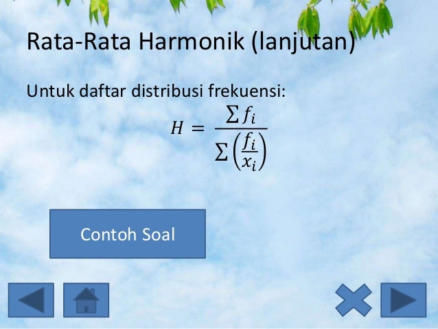 Ukuran Pemusatan dan Letak Data