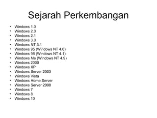 Deriving Windows Pengenalan Sistem Operasi Windows Pada Siswa SMK.ppt