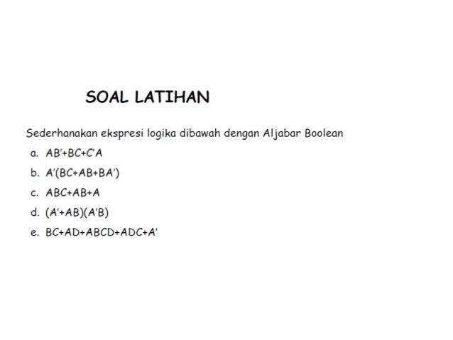 Pertemuan 6 7 Ars Gerbang Logika