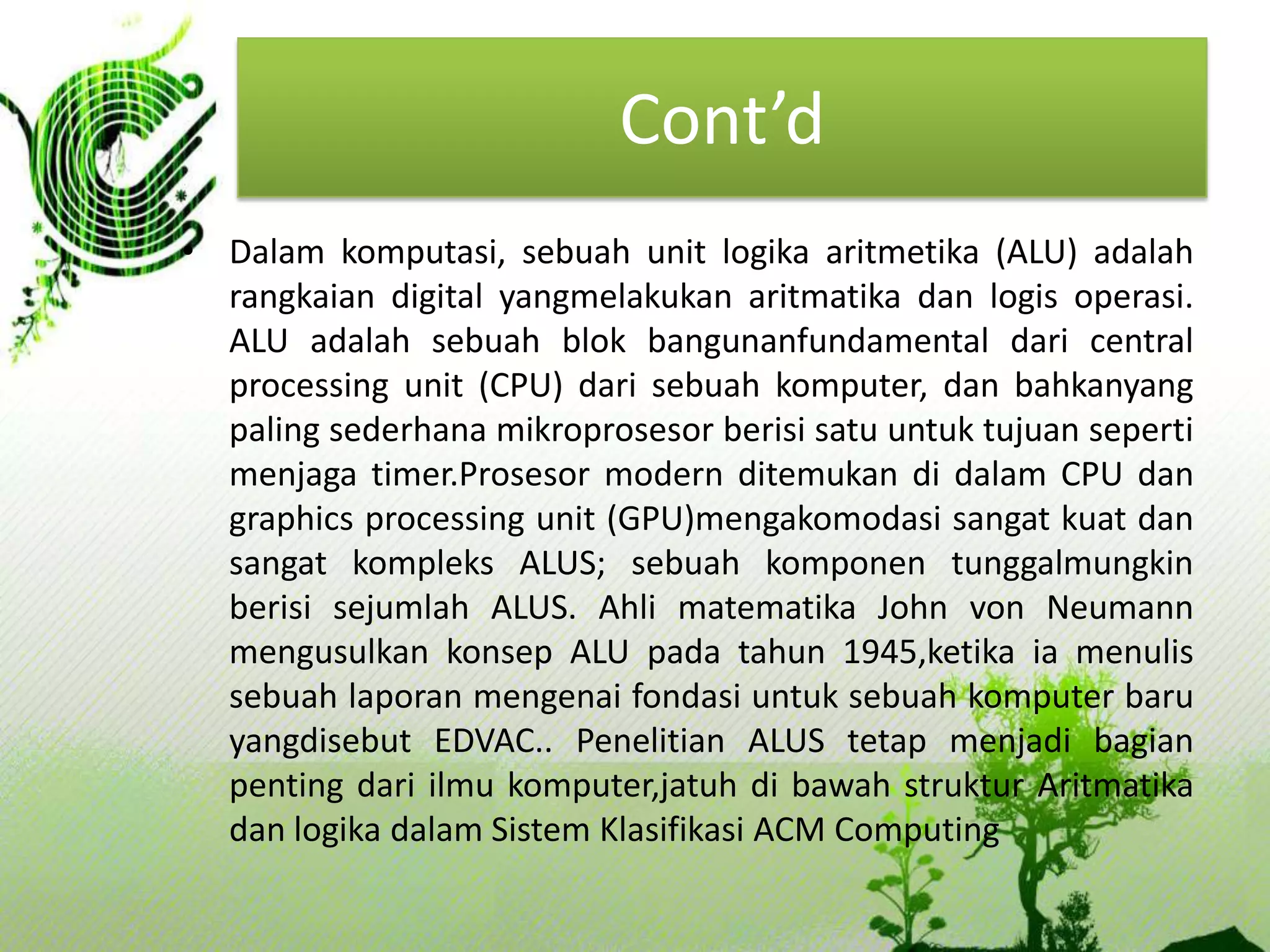 Pertemuan 6 aritmatika | PPTX