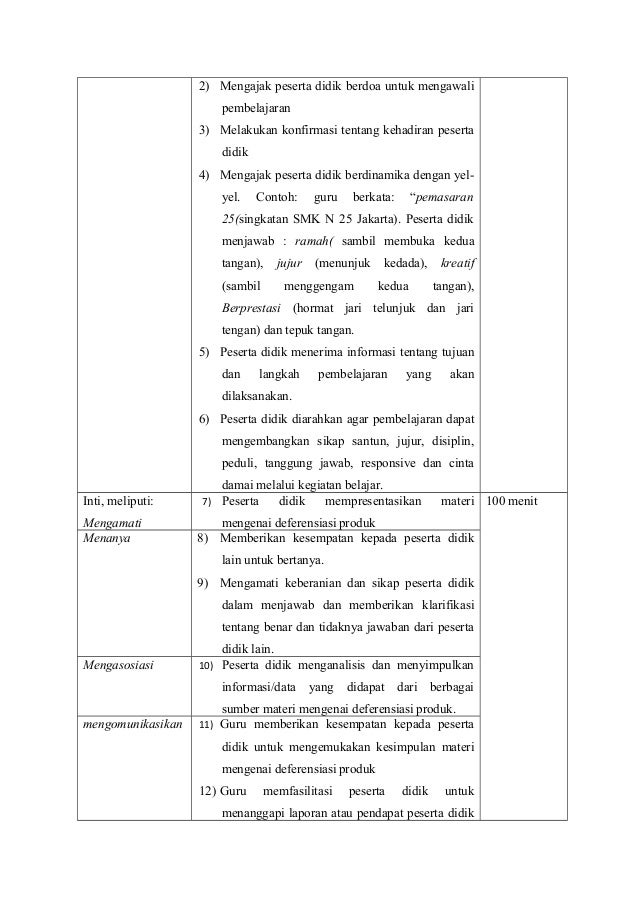 RPP 2013 Strategi Pemasaran Pertemuan 8