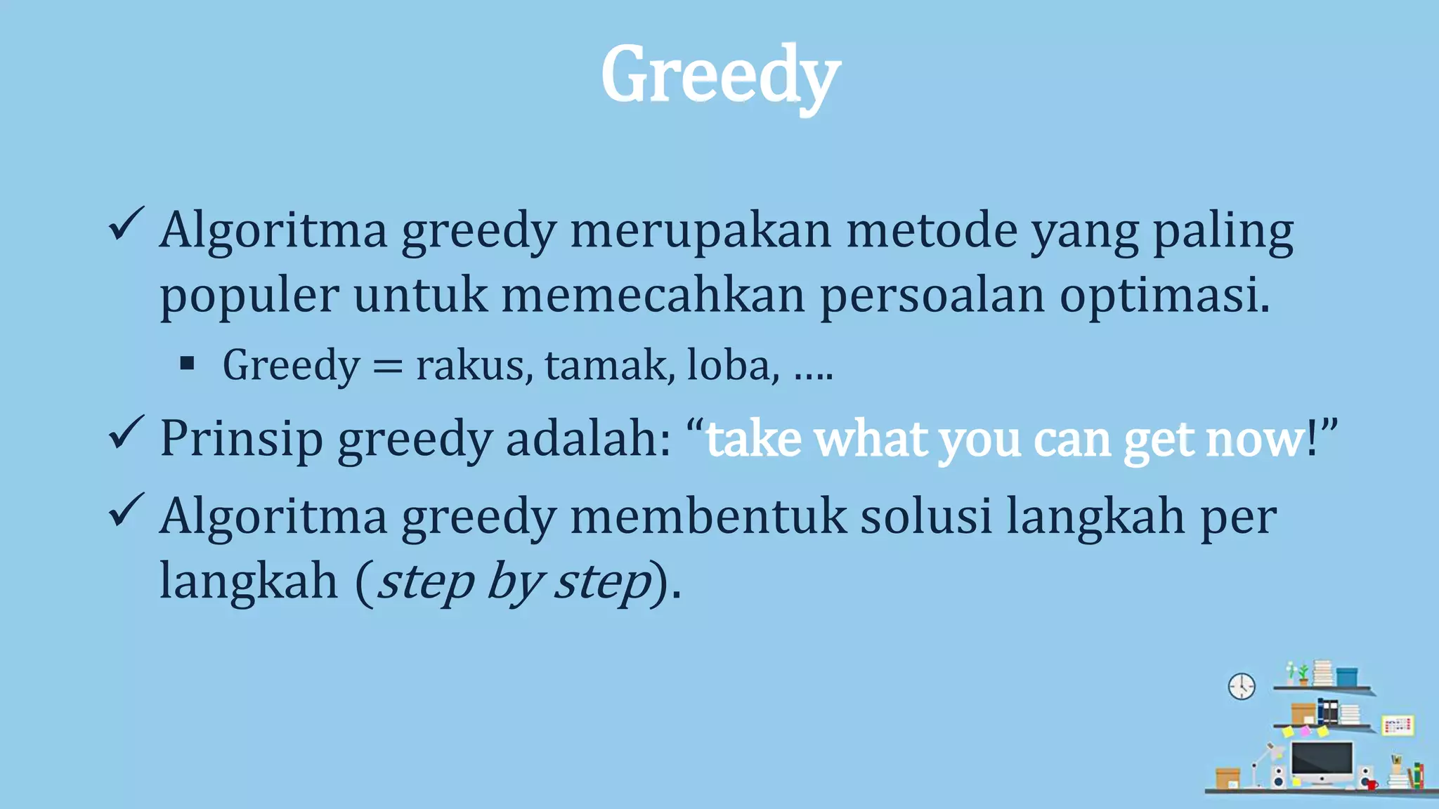 Algoritma Greedy | PPTX