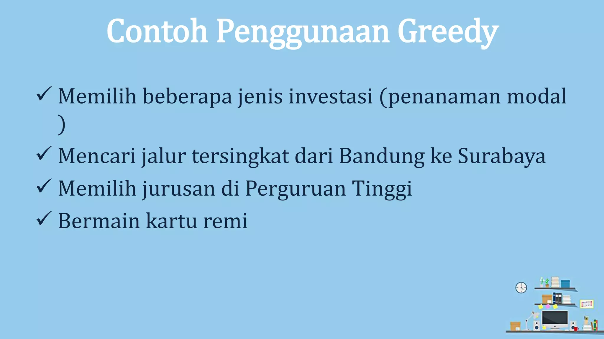 Algoritma Greedy | PPTX