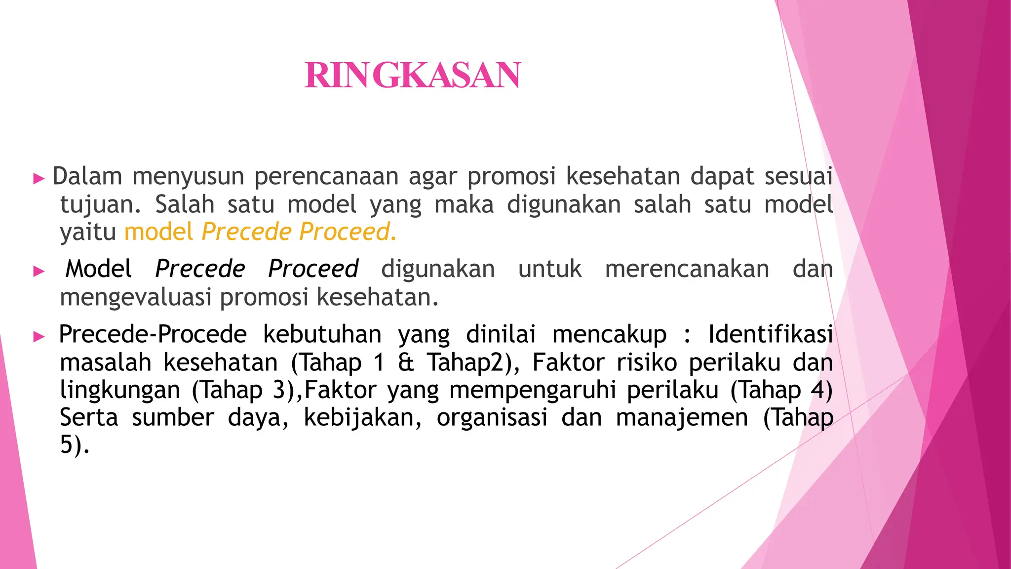Pertemuan 8 - Teori dan Contoh Model Precede Proceed.pdf
