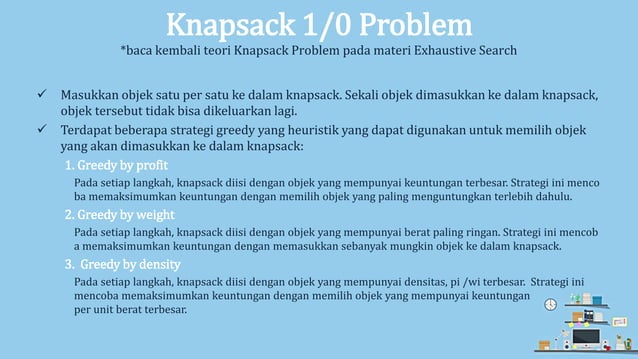 Algoritma Greedy (contoh soal) | PPTX