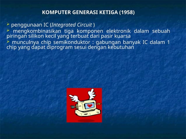 Pengantar Organisasi dan Arsitektur Komputer Pertemuan I | PPT
