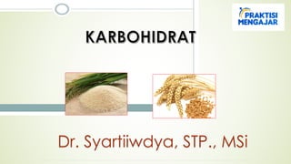 Dr. Syartiiwdya, STP., MSi
 
