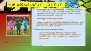 Pertemuan ke vii teori produksi new | PPTX