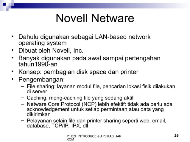 PERTEMUAN KE 1 PENGENALAN DASAR JARINGAN | PPT