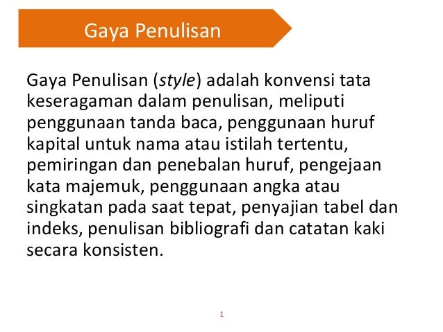 PENULISAN KARYA ILMIAH Langkah Sistematika Jurnal