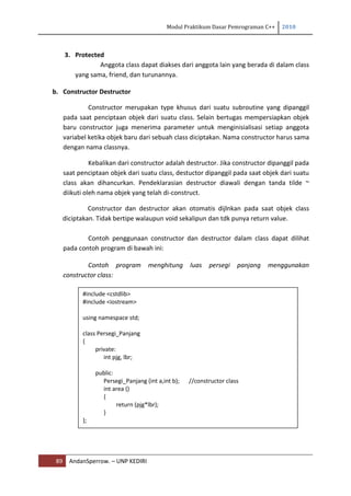 Dasar pemrograman C++ | DOCX