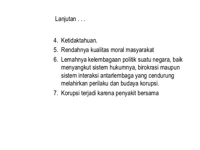 Cerpen Anti Korupsi Gambaran