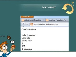 SOAL ARRAY

 
