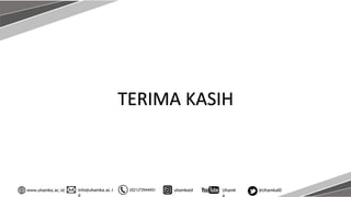info@uhamka.ac.i
d
www.uhamka.ac.id (021)73944451 uhamkaid Uhamk
a
@UhamkaID
TERIMA KASIH
 