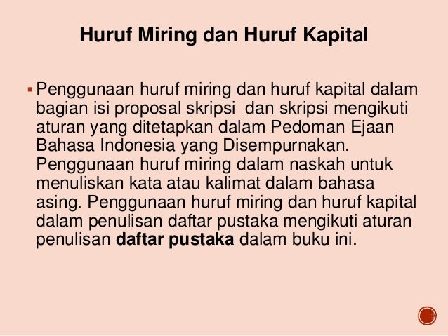 PENULISAN KARYA ILMIAH - Tata Cara Penulisan KTI