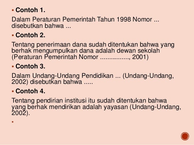 PENULISAN KARYA ILMIAH - Tata Cara Penulisan KTI