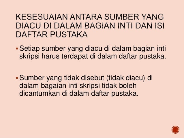 PENULISAN KARYA ILMIAH - Tata Cara Penulisan KTI