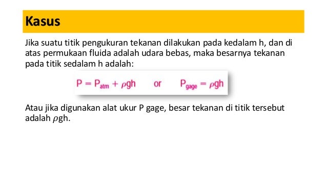 Pertemuan Ketiga Tekanan Dan Fluida Statik