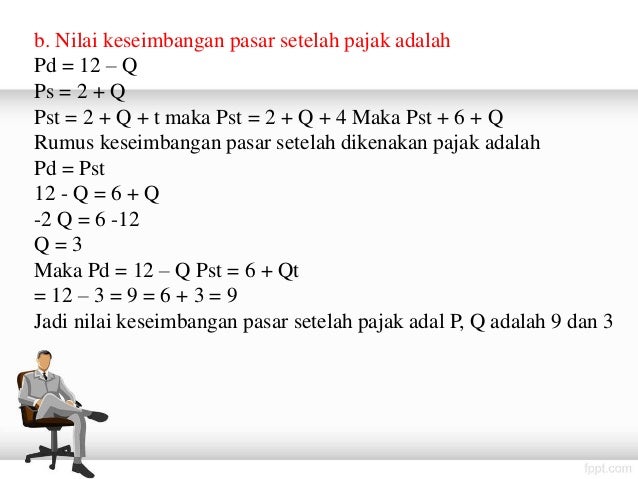 Pertemuan Vi Pengaruh Pajak Dan Subsidi