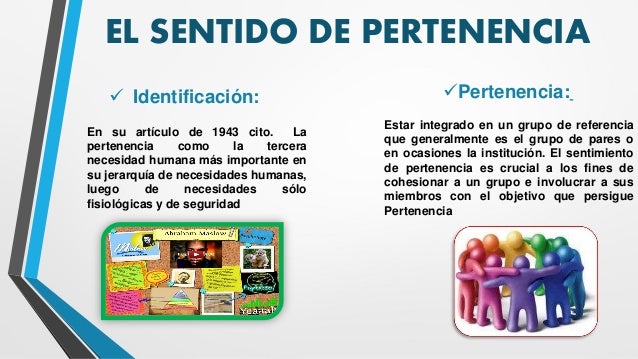 Resultado de imagen para valor de pertenencia