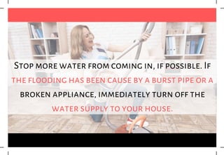 What to Do When Your House Floods? | PDF