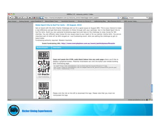 Richer Giving Experiences
 