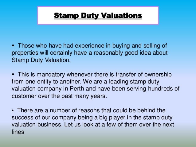 How to find the valuation of a property