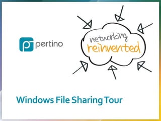 Windows File Sharing Tour
Proprietary & Confidential

 