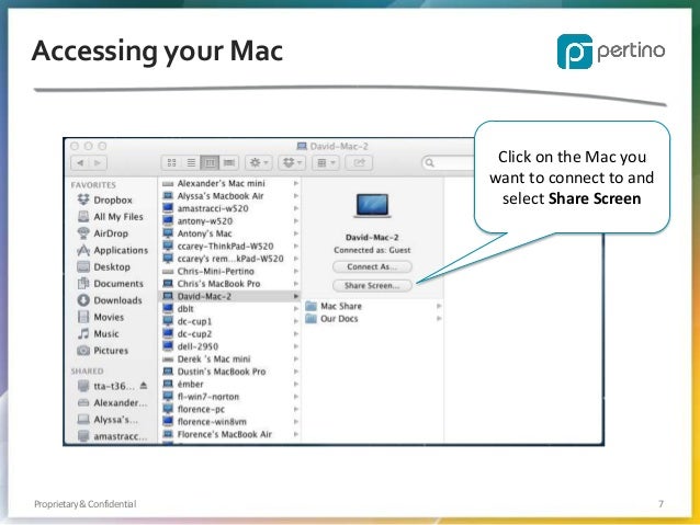 How to Enable Screen Sharing on Mac