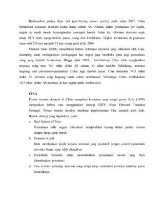 Pertumbuhan Cina Pdf