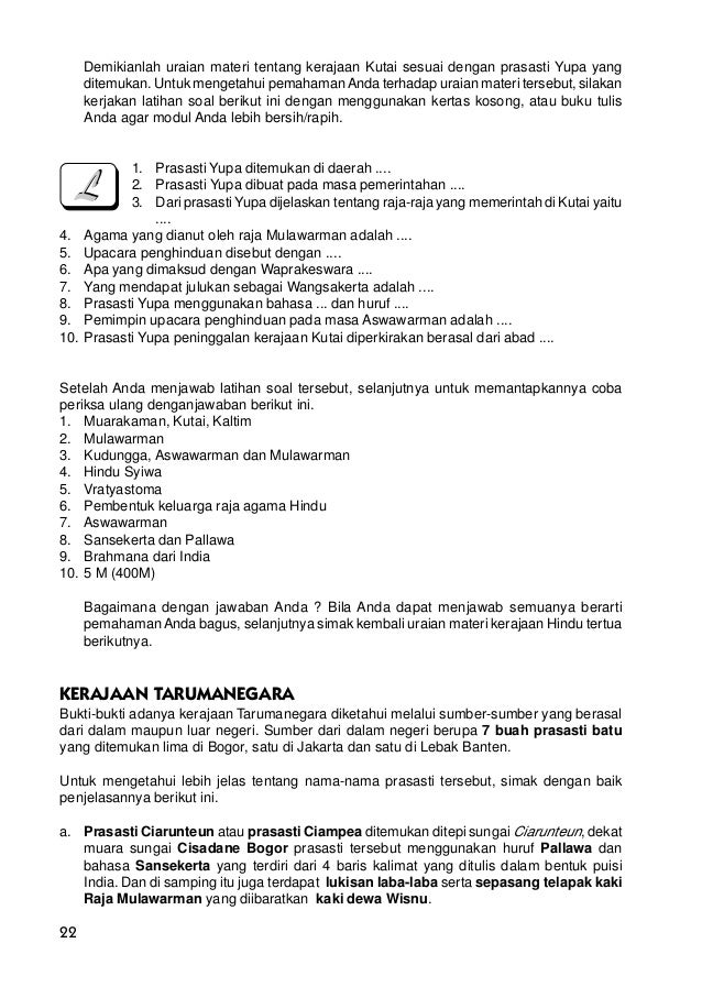 Soal essay sejarah tentang kerajaan hindu budha di indonesia 05 picture