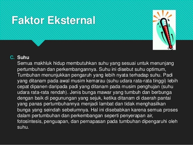 Pertumbuhan dan perkembangan tumbuhan