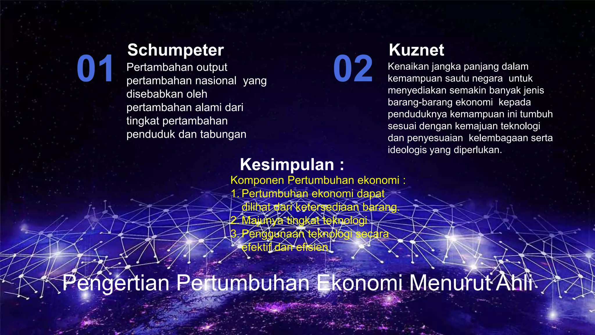 Pertumbuhan Ekonomi pptx Pertumbuhan ekonomi pptx