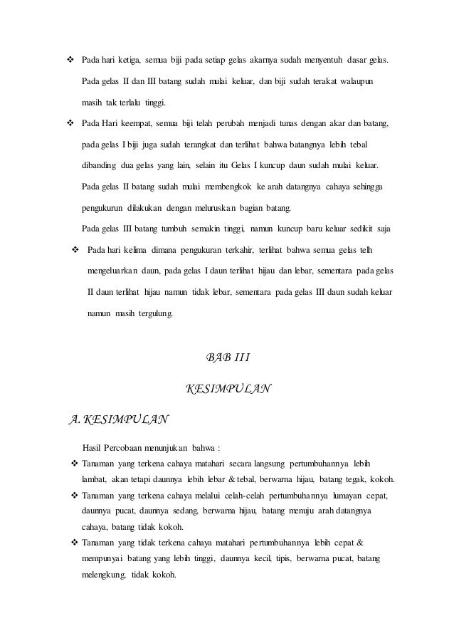 Laporan Praktikum Biologi Pertumbuhan Kacang Hijau