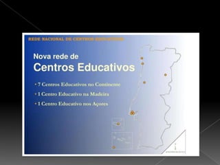 Nos centros educativos, a reinserção social é promovida através de:Formação escolar;