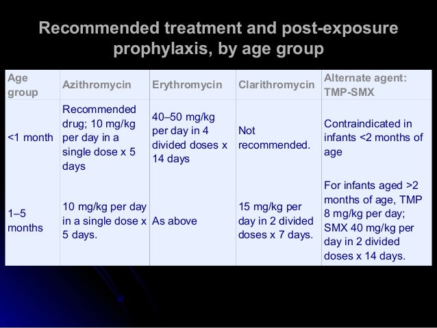 Clarithromycin 250mg Whooping Cough