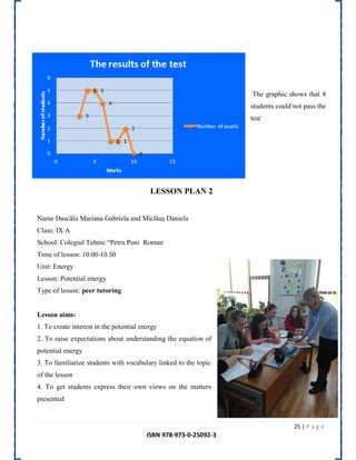 Peer tutoring , project based learning and personalization | PDF