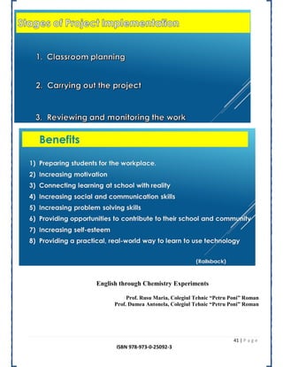 Peer tutoring , project based learning and personalization | PDF