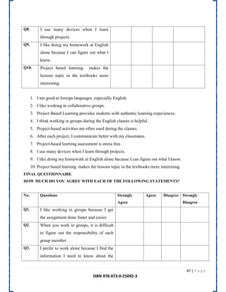 Peer tutoring , project based learning and personalization | PDF