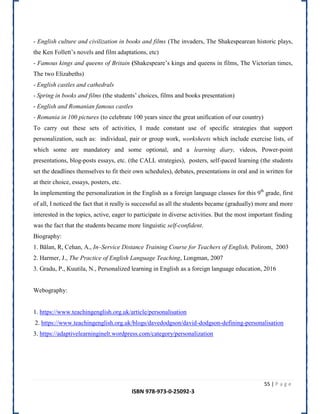 Peer tutoring , project based learning and personalization | PDF