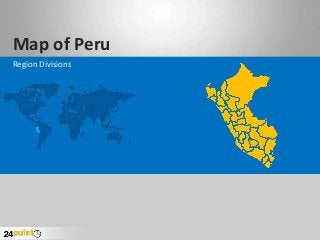 Map of Peru
Region Divisions
 