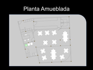 Planta Amueblada
 