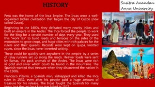Peru Ruler Peru | PPTX
